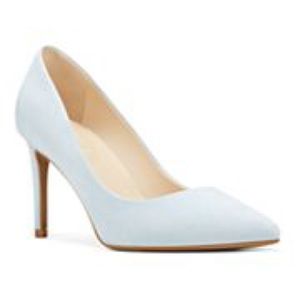 Nine West light blue pumps